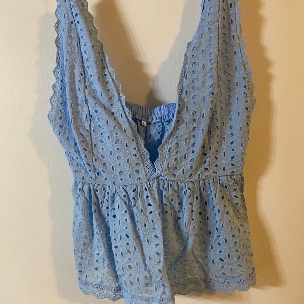 NWOT Deep V Neck Top